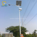 Exported to Nigeria luminarias led publico solar